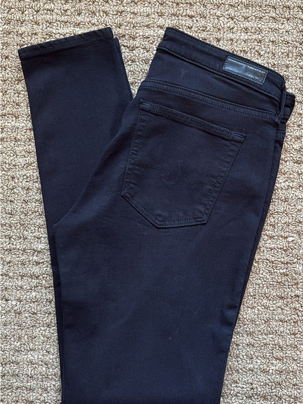 AG Adriano Goldschmied Women's Black Skinny Jeans size 27